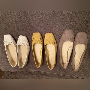 Liz Claiborne flat shoes (3 Pairs)